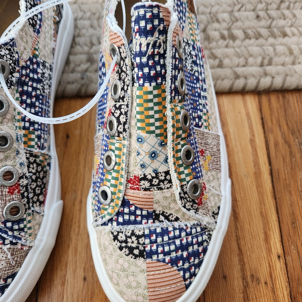 Blowfish Patchwork Play Slip-On Sneakers - Picture 11 of 12